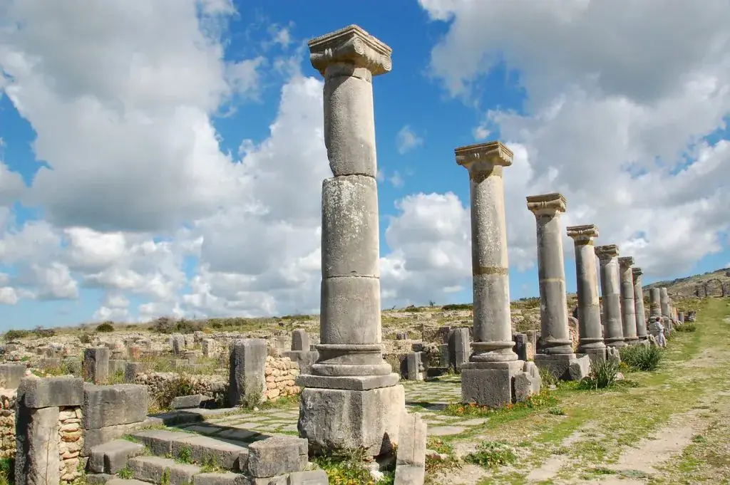 Columnas romanas de Volubilis