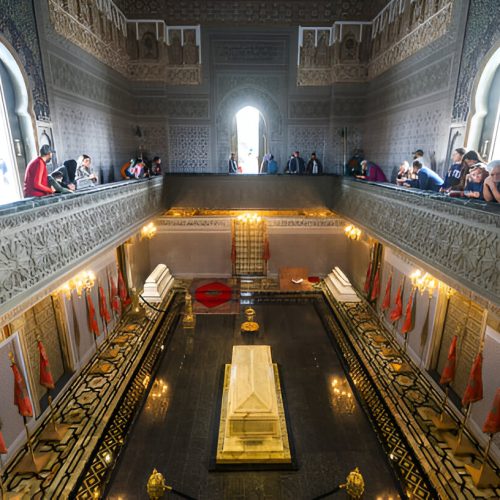 the Mausoleum of Mohammed V